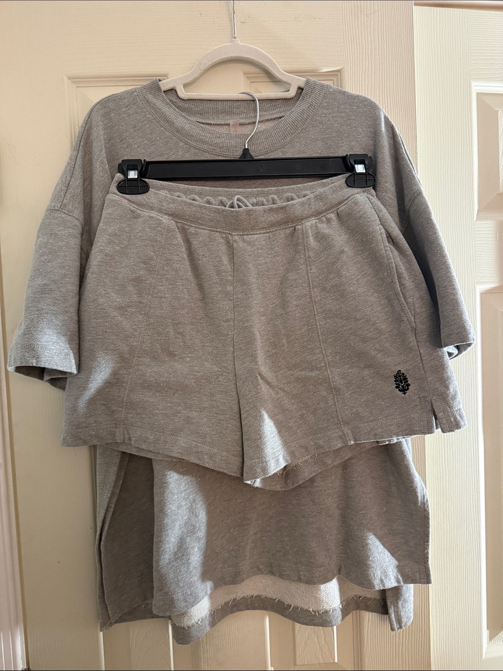 FP Movement Back Me Up Set in Heather Gray